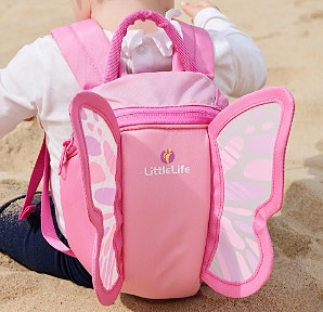 Konkurssimyynti, Littlelife Animal Daypack perhos reppu taaperoille, UUSI