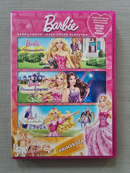 Barbie Prinsessa DVD-keräilyboksi