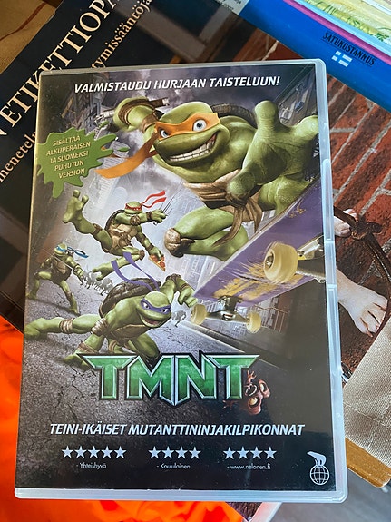 Teini mutantti ninja dvd