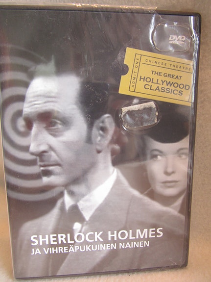 Sherlock Holmes ja vihreäpukuinen nainen dvd uusi