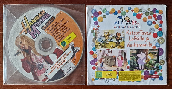 Hannah Montana & MLL 85V. Onni löytyy arjesta lasten/nuorten Dvdeet