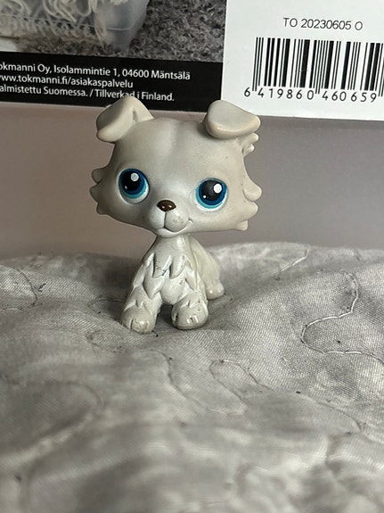 aito vanha littlest petshop collie