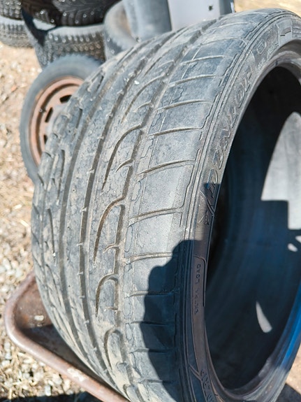 1kpl 19" käytetty rengas