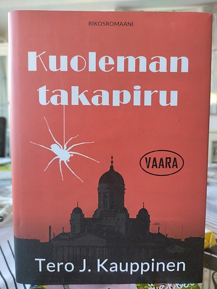 Kuoleman takapiru - Tero J. Kauppinen (Signeeraus)