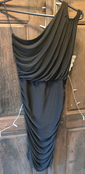 Skinwear one shoulder juhlamekko S