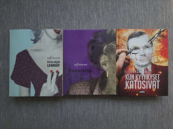 Sofi Oksanen - Kirjat 3 kpl