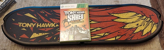 Tony Hawk Shred lauta ja peli XBOX 360
