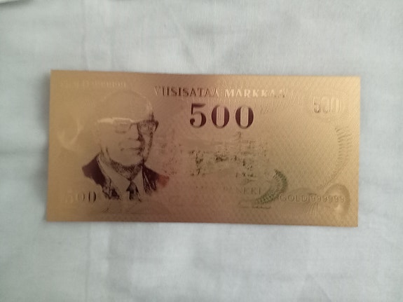 Kullattu 500 mk Kekkonen