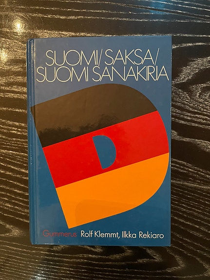 Suomi / saksa / suomi sanakirja