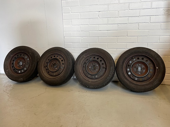 Opel 15" peltivanteet + 185/65R15 kesärenkaat (136)