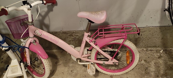 Hello Kitty pinkki polkupyörä 16"