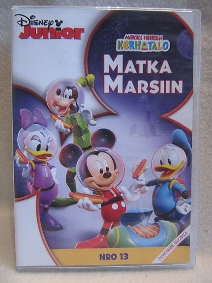 Mikki Hiiren Kerhotalo Matka Marsiin dvd
