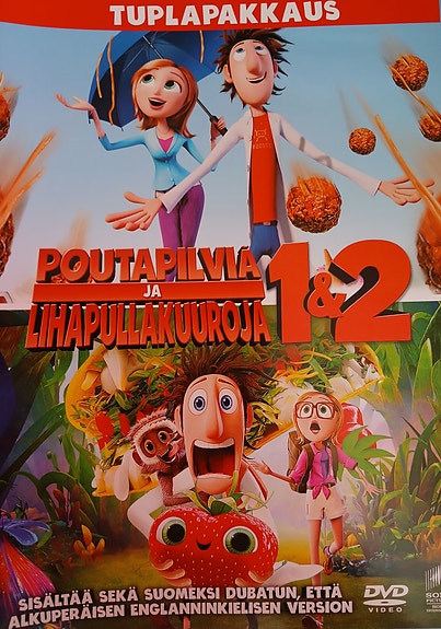 Poutapilviä ja lihapullakuuroja 1 & 2