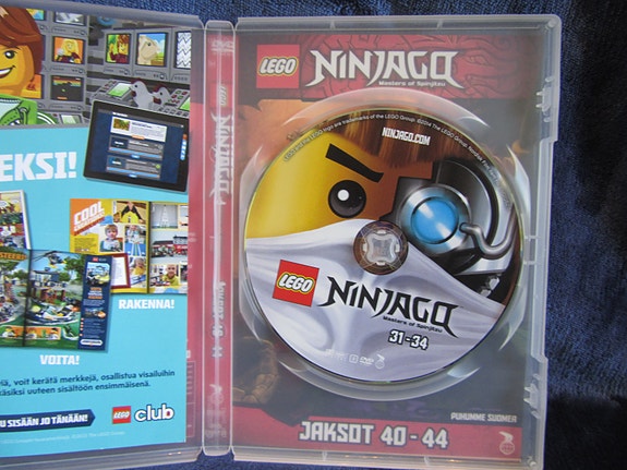 Lego Ninjago 31-34 dvd