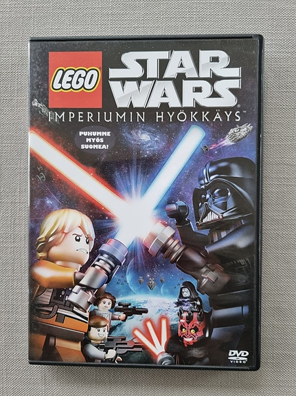 DVD Lego Star Wars Imperiumin hyökkäys