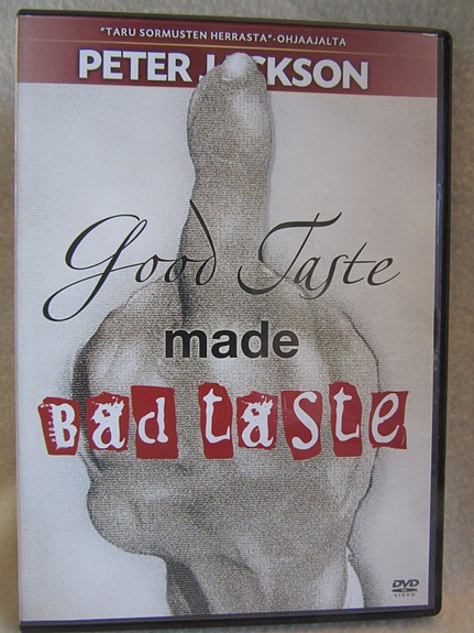 Good Taste Made Bad Taste dvd