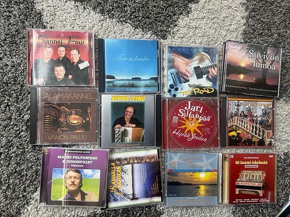 CD- levyjä