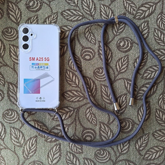 Samsung Galaxy A25 suojakuori muoti johto silikoni takakuori