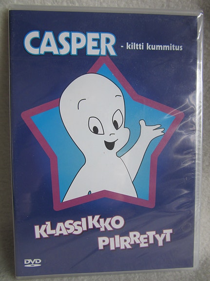Klassikko piirretyt : Casper - kiltti kummitus dvd uusi