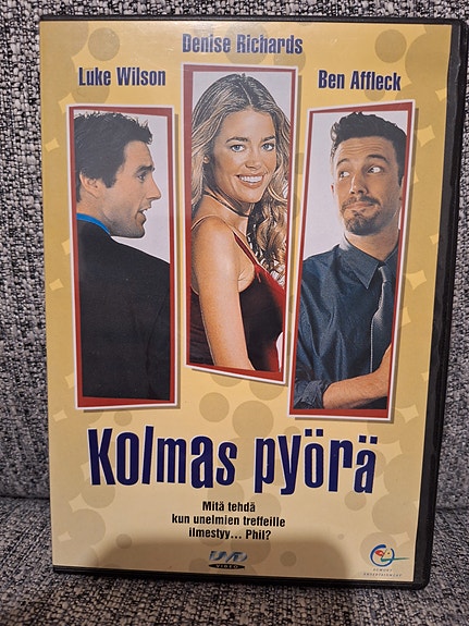 Myydään Kolmas pyörä DVD elokuva