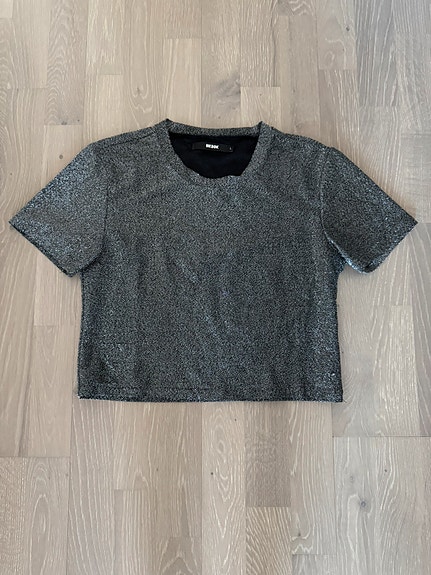 Bikbok glitterpaita