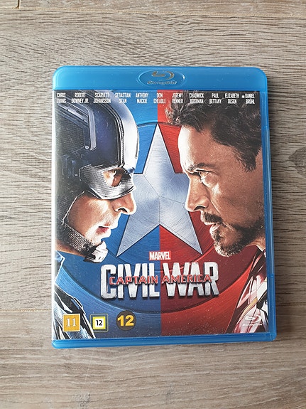 Captain America Civil War Blu-ray
