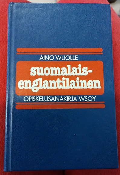 Suomalais-englantilainen sanakirj