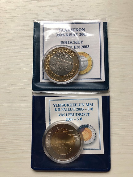 Jääkiekon MM-kisat 2003 ja Yleisurheilun MM-kilpailut 2005 yhteishintaan
