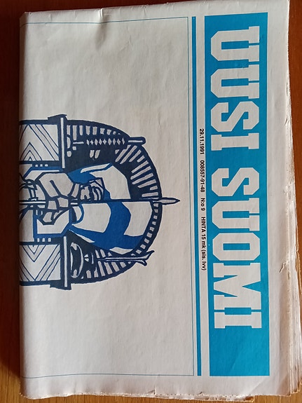 Uusi Suomi viimeinen numero