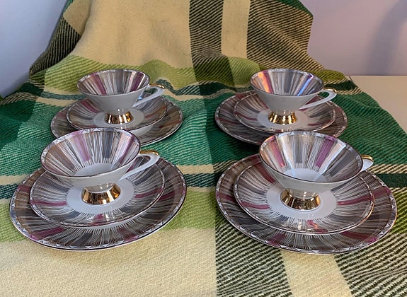 4 x Bavaria trio vintage