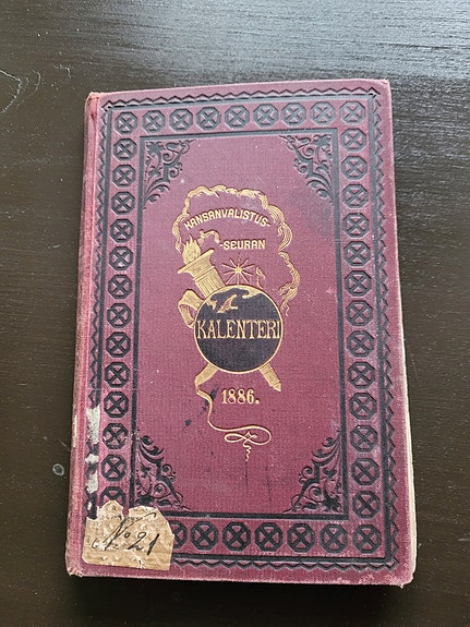 Kansanvalistusseuran kalenteri 1886