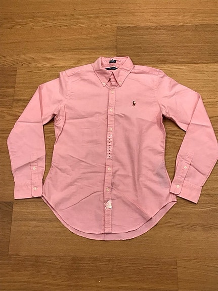 Ralph Lauren vaaleanpunainen kauluspaita  uusi