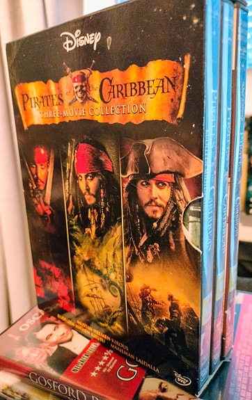 Pirates of the Caribbean DVD BOXI