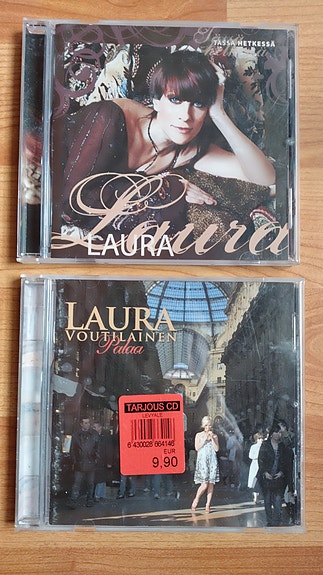 Laura Voutilainen 2kpl CD levyjä