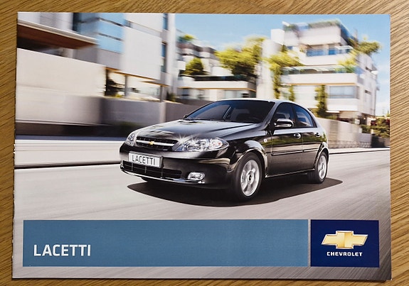 Chevrolet Lacetti -esite 2008 (Viro)