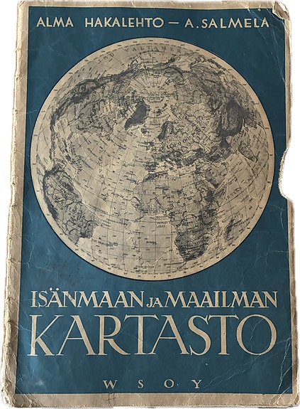 Isänmaan ja Maailman Kartasto 1950