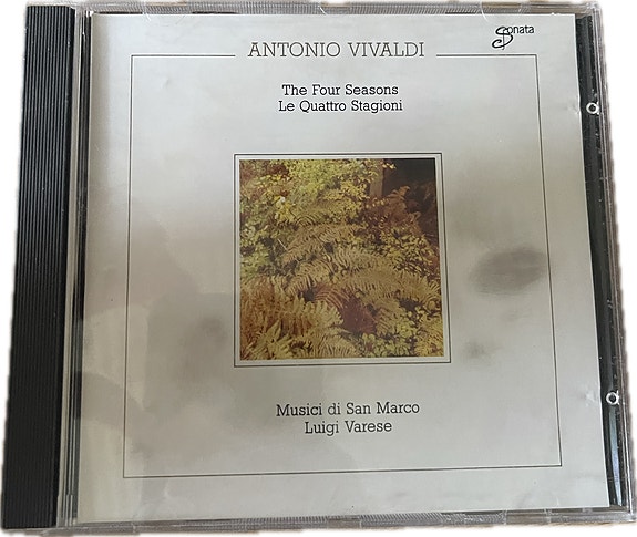 CD Antonio Vivaldi The Four Seasons