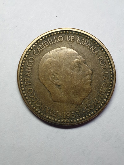 Una Peseta 1953