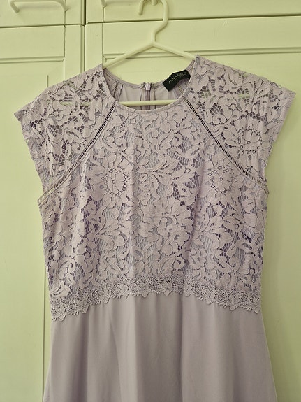 Lila/violetti juhlamekko/iltapuku, koko 38