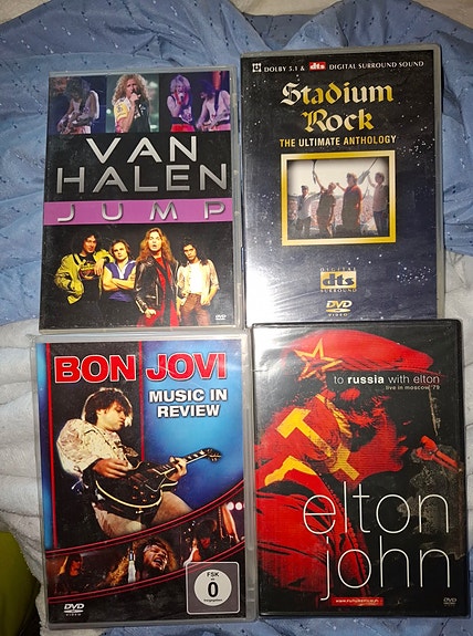 Van Halen Jump, Bon Jovi, Elton John, STADIUM Rock