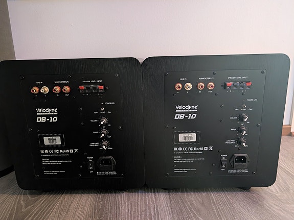 1 kpl Velodyne DB-10 subwoofer