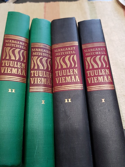 Tuulen viemää 1-2. Margaret Mitchell x 2