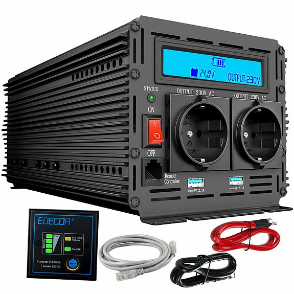 Invertteri 1500W/3000W 24V 230V