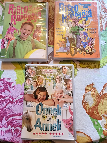 Elokuvia Onneli & Anneli ja Risto Räppääjiä
