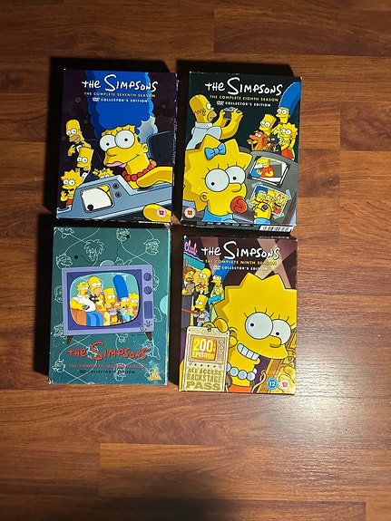 Simpsons, simpsons dvd , elokuvasarja, dvd