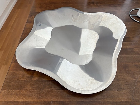 Iittala iso Aalto-teräsvati 504 mm