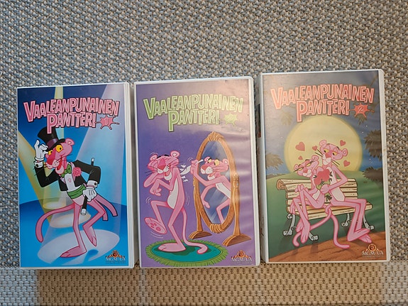 Vaaleanpunainen Pantteri VHS