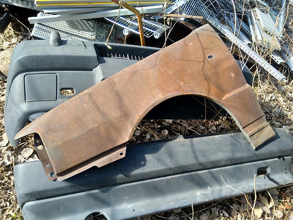 Fiat Uno mk1 etulokasuoja