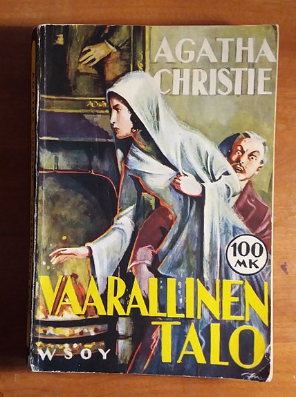 Agatha Christie VAARALLINEN TALO Wsoy 5p 1956