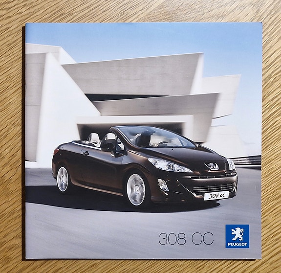 Peugeot 308 CC -esite 2009